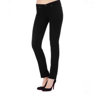 AG Adriano Goldschmied Jeans Women's 32R Black The Stilt Cigarette Leg Pants